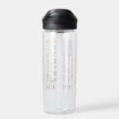 20oz Boogschieten Vlag waterfles (Achterkant)