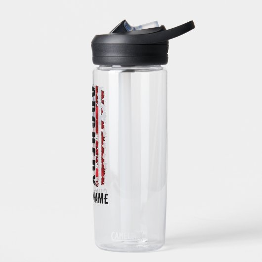 20oz Boogschieten Vlag waterfles (Links)