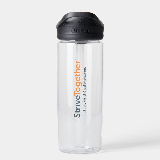 20oz CamelBak Eddy® Bottle - Clear Waterfles (Achterkant)