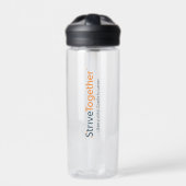 20oz CamelBak Eddy® Fles - Helder (Voorkant)