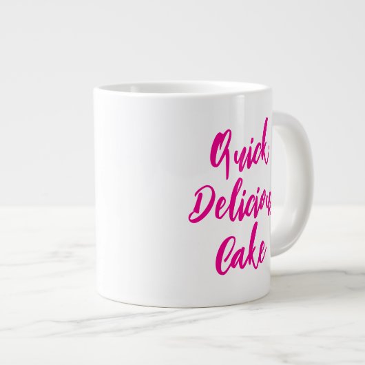 20oz Grote Magnetron Mok voor Taart in een Mok Rec (Voorkant rechts)