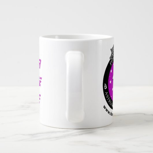  20oz Jumbo Style FWAS Coffee Mok (Achterkant)