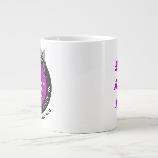  20oz Jumbo Style FWAS Coffee Mok (Voorkant)