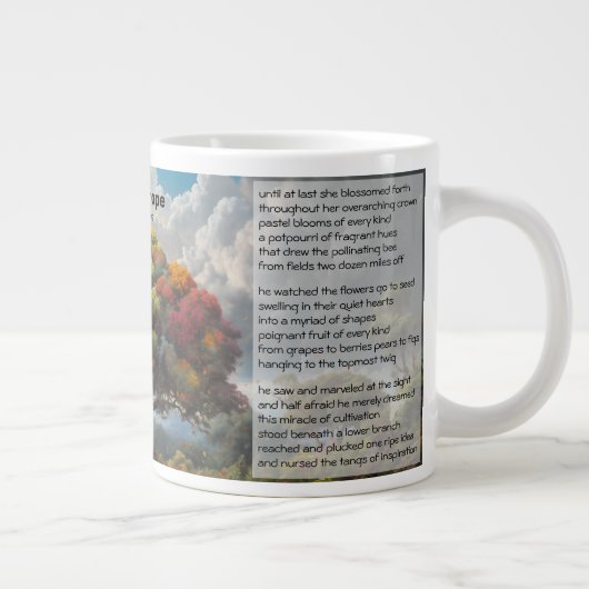 20oz Mok met 'een inkling hoop' van Erin A Thomas (Rechts)