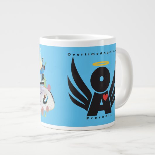 20oz Mok RushCamp! (Voorkant rechts)