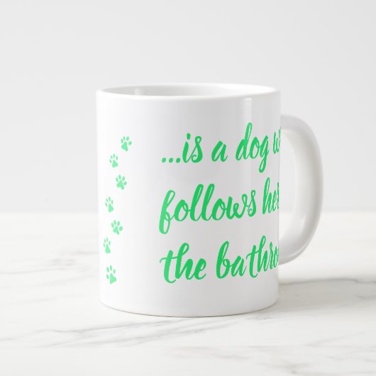 20oz Successful Dog Mama Grote Koffiekop (Voorkant rechts)