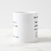 20oz Undankbaar Brother-mok Grote Koffiekop (Voorkant)