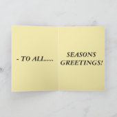 20ste Citaat; De Groeten van seizoenen Feestdagen Kaart (Binnen)