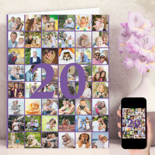 20ste of elke leeftijd 48 foto collage grote verja kaart