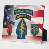 20ste Special Forces Group (AIRBORNE) Fotoplaat (Zijkant)