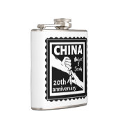 20ste trouwdag China traditioneel Heupfles (Rechts)