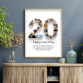 20th Anniversary Foto Collage Poster