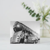 20th Century Limited New York Central Rail Briefkaart (Staand voorkant)