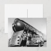 20th Century Limited New York Central Rail Briefkaart (Voorkant / Achterkant)