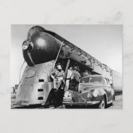 20th Century Limited New York Central Rail Briefkaart