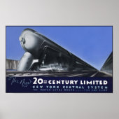 20th Century Limited - Waterniveauroute Poster (Voorkant)