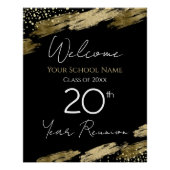 20th Class Reunion Welcome Poster (Voorkant)