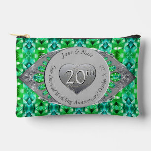 20th Emerald Wedding Jubileum Toegang Etui