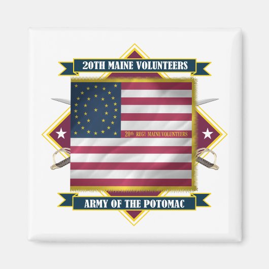 20th Maine Magneet (Voorkant)