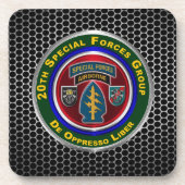 20th Special Forces Group “Airborne” Bier Onderzetter (Voorkant)