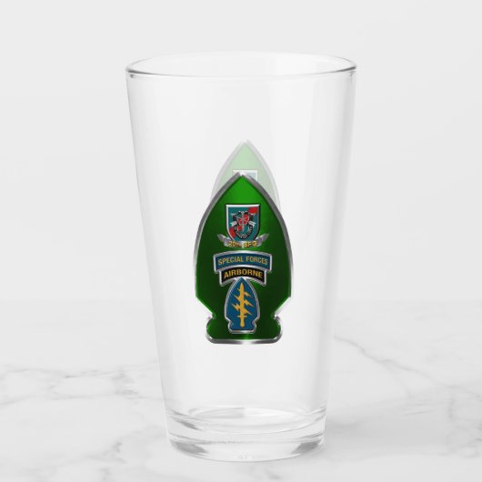 20th Special Forces Group (Airborne) Glas (Voorkant)