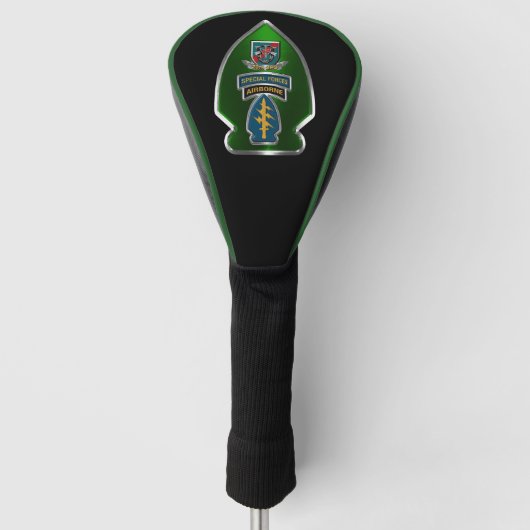 20th Special Forces Group (Airborne) Pijlkop Golfheadcover (Voorkant)
