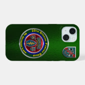 20th Special Forces Group iPhone 15 Case (Achterkant horizontaal)