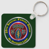 20th Special Forces Group  Sleutelhanger (Achterkant)