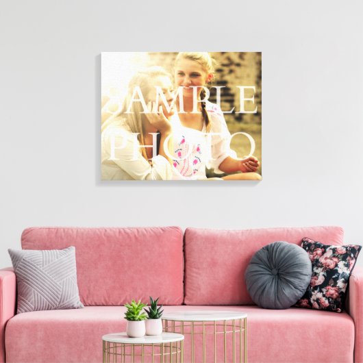 20x16 aangepaste foto canvas afdruk (Insitu (Woonkamer))
