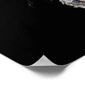 20x16 Eekhoorn die een moer eet Poster (Hoek)