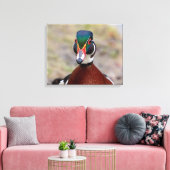 20x16 Hout Duck Canvas Afdruk (Insitu (Woonkamer))