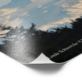 20x16-montagestraal foto afdruk (Hoek)