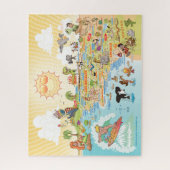 20x16 Sunny SoCal Jigzaag Puzzle Legpuzzel (Verticaal)