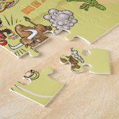 20x16 Sunny SoCal Jigzaag Puzzle Legpuzzel (Zijkant)