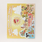 20x16 Sunny Southern California Puzzle Legpuzzel (Verticaal)