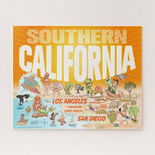 20x16 Ultimate Sunny California Puzzle Legpuzzel (Horizontaal)