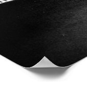 20x16 Violin Poster - B/W (Hoek)