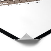 20x20 Abstract huis muurkunst Poster (Hoek)