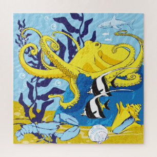 20x20 Ocean Puzzle for Colorblind People Legpuzzel