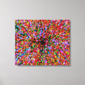 20x24 Wormhole Bubbles Verpakt Canvas (Voorkant)