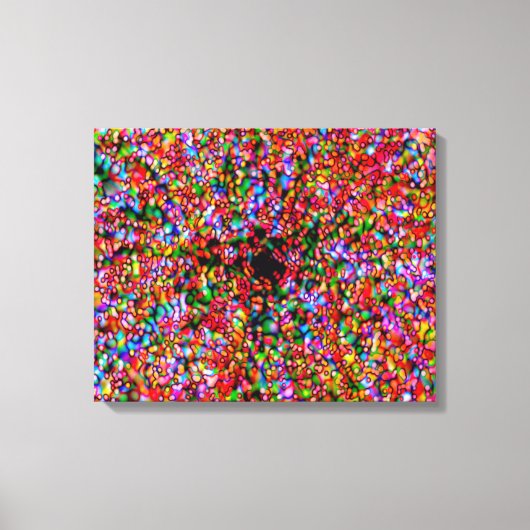 20x24 Wormhole Bubbles Verpakt Canvas Afdruk (Voorkant)