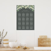 20x28" 16 Tafels van 10 zitplaatsen Chart Poster (Keuken)