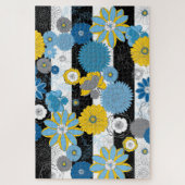 20x30 Grote Floral Puzzle voor kleurenblinden Legpuzzel (Verticaal)