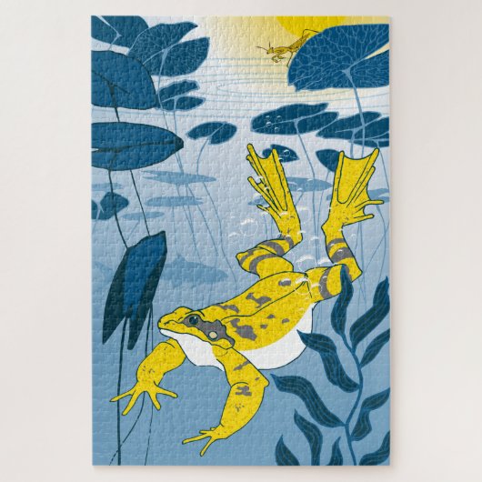 20x30 Kikker Pond Puzzle voor kleurenblinden Legpuzzel (Verticaal)