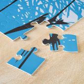 20x30 Mad March Hares puzzel voor kleurenblinden Legpuzzel (Zijkant)