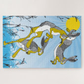 20x30 Mad March Hares puzzel voor kleurenblinden Legpuzzel (Horizontaal)