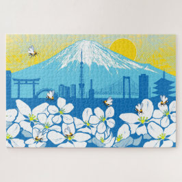 20x30 Tokyo Blossom Puzzle for Colorblind People Legpuzzel