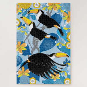 20x30 Toucan Puzzle for Colorblind People Legpuzzel