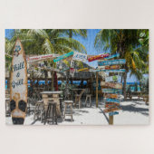 20x30 Willemstad Beach Chill & Grill Beach Bar Legpuzzel (Horizontaal)