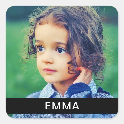 20x Book Sticker Labels Uw foto en tekst (Voorkant)